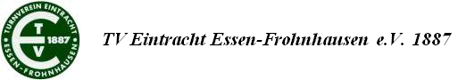 Develope - TV Eintracht Essen-Frohnhausen 1887 e.V.